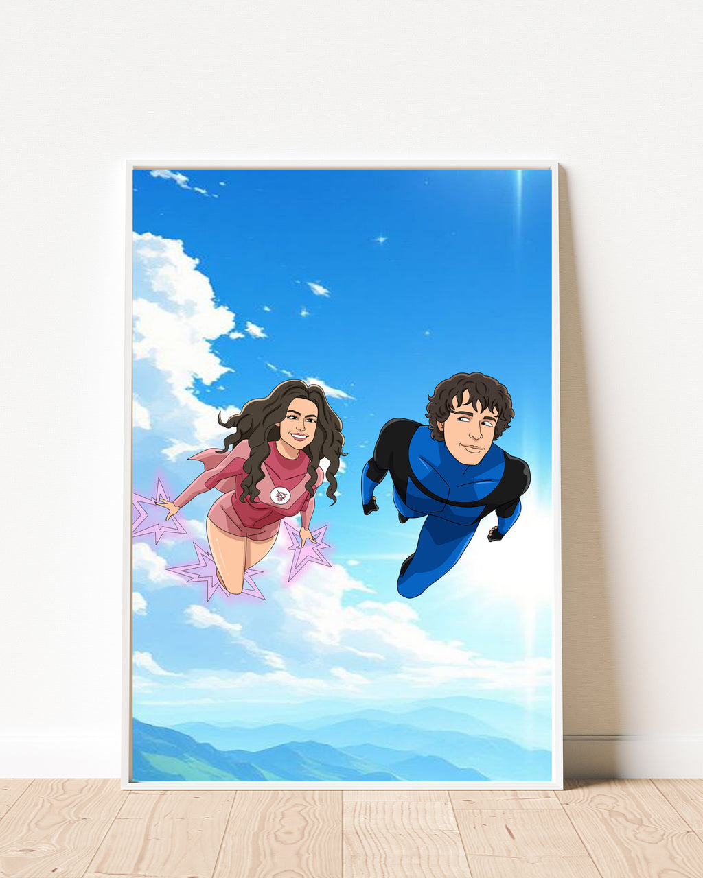 INVINCIBLE Custom Portrait | Personalized Superhero Digital Art | Custom Character Illustration – Delivered in 1 Day