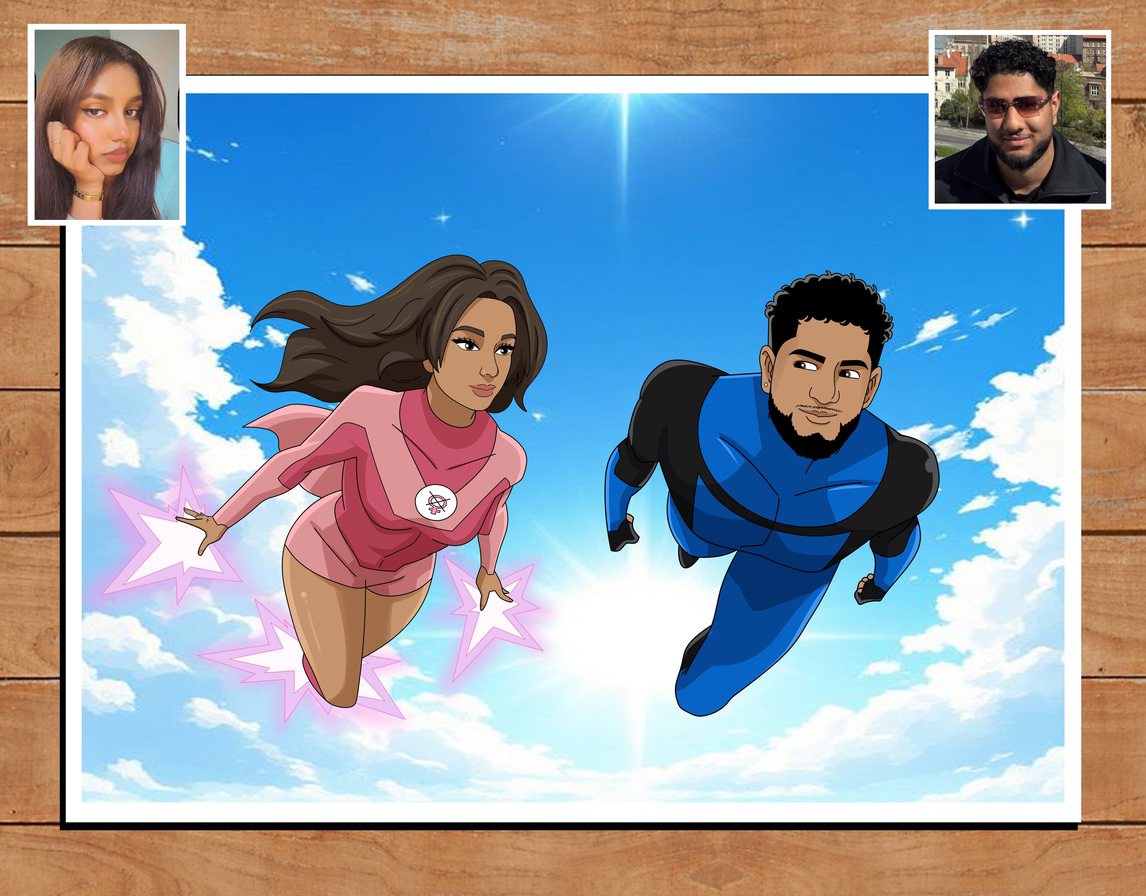 INVINCIBLE Custom Portrait | Personalized Superhero Digital Art | Custom Character Illustration – Delivered in 1 Day